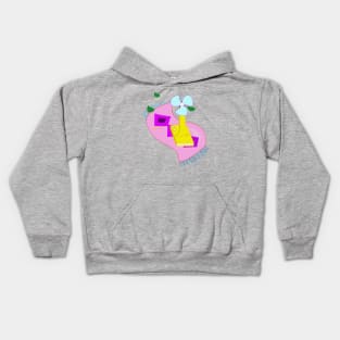 flying carpet and cooling fan Kids Hoodie